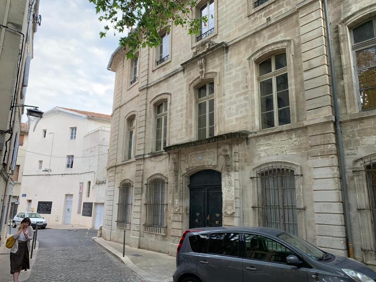 Studio Centre Avec Terrasse Aviñón Exterior foto